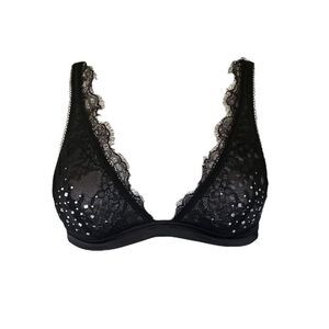rare victoria’s secret embellished lace bra